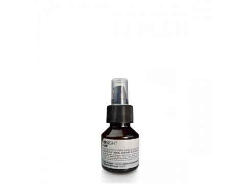 INSIGHT MAN MULTIFUNCTIONAL BEARD & SHAVING OIL barzdos aliejus, 50 ml INSIGHT MAN MULTIFUNCTIONAL BEARD & SHAVING OIL barzdos aliejus, 50 ml